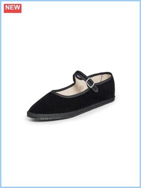 Women's Mary Jane Flats Rubber Sole Adjustable Buckle Casual Shoes